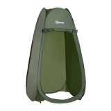 Outsunny Cort de Duș Pop Up Impermeabil cu Intrare cu Fermoar, 100x100x185 cm, Verde | Aosom Romania