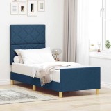 Cumpara ieftin Cadru de pat, albastru, 80x200 cm, textil
