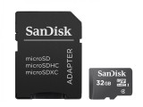 CARD MicroSD SANDISK, 32 GB, microSDHC, clasa 4, &quot;SDSDQM-032G-B35A&quot; (timbru verde 0.03 lei)