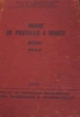 NORME DE PROTECTIE A MUNCII DE MISCARE CFR foto