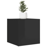 Dulapuri TV suspendate 2 buc. negru extralucios 30,5x30x30 cm