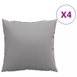Cumpara ieftin Perne de canapea, 4 buc., gri, 60x60 cm, textil