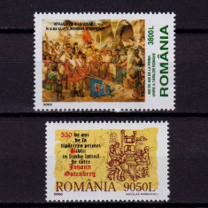 RO 2000 ,LP 1514 , " Evenimente I" , serie ,MNH