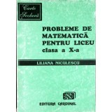 PROBLEME DE MATEMATICA PENTRU LICEU - CLASA A X-A-LILIANA NICULESCU-352541