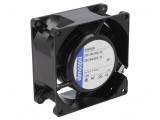 Ventilator axial AC 230V 80x80x38mm 50m3/h 30dBA 50Hz