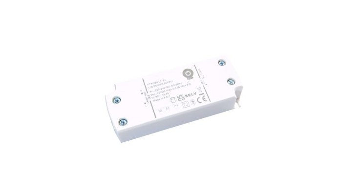 T&aacute;pegys&eacute;g POS FTPC8V12-PL, POS LED meghajt&oacute; 12V/0.67A CV, műanyag tokban