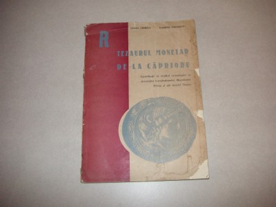 Tezaurul monetar de la Caprioru - Eugen Chirila si Gabriel Mihaescu foto