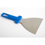 Spatula-racleta-spaclu triunghiular flexibil din inox