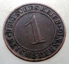 B.260 GERMANIA WEIMAR 1 REICHSPFENNIG 1935 D EROARE IDEM B.285, Europa, Bronz