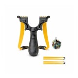Cumpara ieftin Set prastie PVC si 50 bile din sticla 14 mm, DEPOX&reg;, plastic, 11.5 cm, argintiu