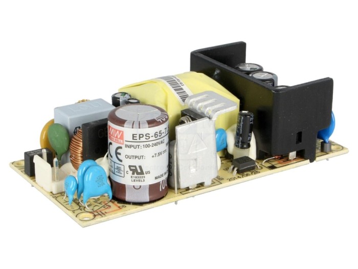 Alimentator open-frame 60W 7.5V DC