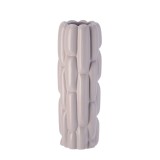 Cumpara ieftin Vaza flori ceramica gri 13,5 x 38,5 cm
