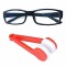 Ochelari pentru Citit One4ALL cu Dioptrii Auto-Ajustabile de la +0.5 la +2.50, Negru si 1 Clema din Microfibra pentru Curatarea Lentilelor, Rosu