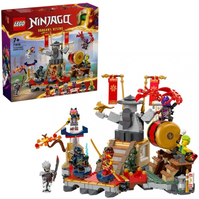 LEGO NINJAGO ARENA DE LUPTA DE LA TURNEU 71818
