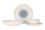 Rinart Set de vesela - Splash - 24 bucăți - 6 persoane - Porţelan