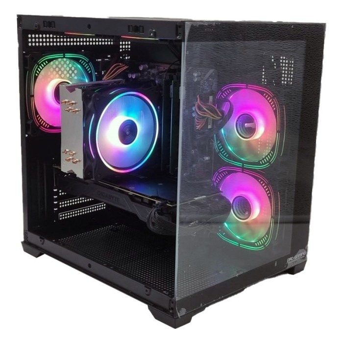 Calculator Gaming Ambra V1, Intel Core i7 8700 3.2GHz, GA-B360M D3H, 32GB DDR4,
