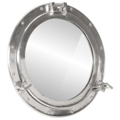 Oglindă hubloul de pus pe perete &amp;Oslash;50 cm&amp;nbsp;Aluminiu și Sticlă foto