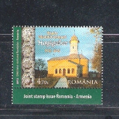 ROMANIA 2012 - ROMANIA - ARMENIA, MNH - LP 1950