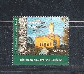 ROMANIA 2012 - ROMANIA - ARMENIA, MNH - LP 1950 foto