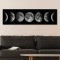 Tablou Canvas Eclipse Lunar, Multicolor, 120x50 cm