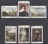 A12 S1 25 - Timbre foarte vechi - Cuba - tablouri celebre - 1977