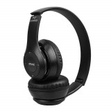 Cumpara ieftin Casti over-ear wireless P47, Bluetooth 5.0, 40mm, Radio FM, AUX IN, Negru