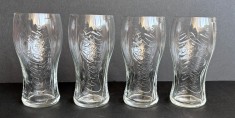 Set 4 pahare din campania de promovare Coca-Cola din 2013