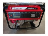 Generator electric Breckner Germany 7.5 kW / 220 V, benzina, motor 17 CP, pornire sfoara, rezervor 25 L, 3 prize monofazice 220 V, 700x535x550 mm,