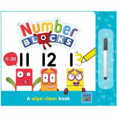 Numberblocks - Carticica Scriu si sterg Numberblocks 11-20 foto