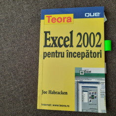 EXCEL 2002 PENTRU INCEPATORI JOE HABRACKEN 26/0