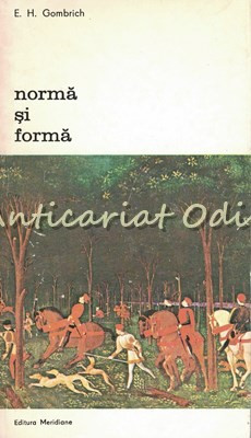 Norma Si Forma - E. H. Gombrich foto