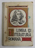 LIMBA SI LITERATURA ROMANA , MANUAL PENTRU CLASA A - IX -A LICEU de MARIA FANACHE si EMIL GIURGIU , 1969