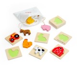 Joc Simte si gaseste - Ferma, BigJigs Toys
