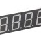 Afişaj LED 7 segmente 20,4mm 4 cifre roşu