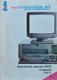 Cumpara ieftin Sistemul de operare DOS. Comenzi, ediția III - 1991 (@N94)