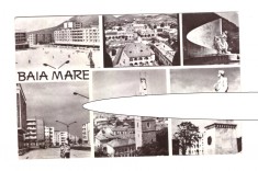 CP Baia Mare - Mozaic, RPR, circulata 1965, stare buna