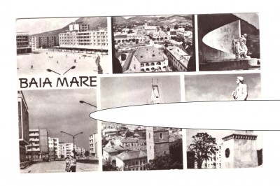 CP Baia Mare - Mozaic, RPR, circulata 1965, stare buna foto