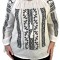 Bluza dama R25, marime 3XL, alb neted
