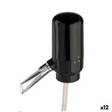Dozator Kinvara Negru Transparent Silicon Oțel inoxidabil ABS Plastic 5 x 11 x 10 cm Electric (12 Unități)