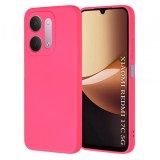 Husa pentru Xiaomi Redmi 17C 5G, Techsuit, SoftFlex, Roz Inchis