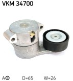SKF VKM 34700 rola intinzator,curea transmisie