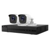 Sistem supraveghere Hilook, 2 camere 2MP, IR 20m, DVR 4 canale 2MP, Autocolant Rovision SafetyGuard Surveillance