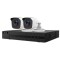Sistem supraveghere Hilook, 2 camere 2MP, IR 20m, DVR 4 canale 2MP, Autocolant Rovision SafetyGuard Surveillance