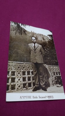 FOTO TIP CARTE POSTALA BAILE TUSNAD foto