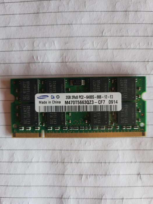 ram DDR2 de 2 Gb - pentru laptop - SAMSUNG