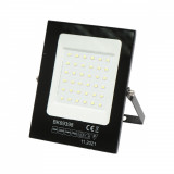 Proiector LED, 30W, 220V, 6500K, IP65, negru, 141x11x13mm, Cod: BK69398 Echivalență: DISEH49, Breckner Germany