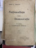 1910 Nationalism sau democratie. O critica a civilizatiunii &ndash; Aurel C. Popovici