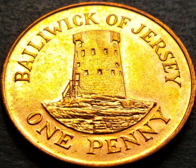 Moneda 1 PENNY - JERSEY, anul 2012 *cod 1384 B foto