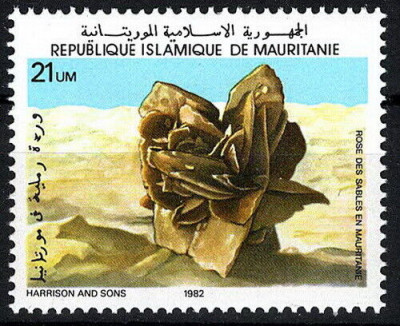 Mauritania 1982 - Sandrose, neuzat foto