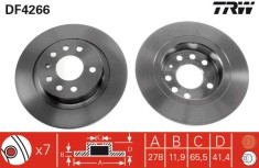 TRW DF4266 Disc frana